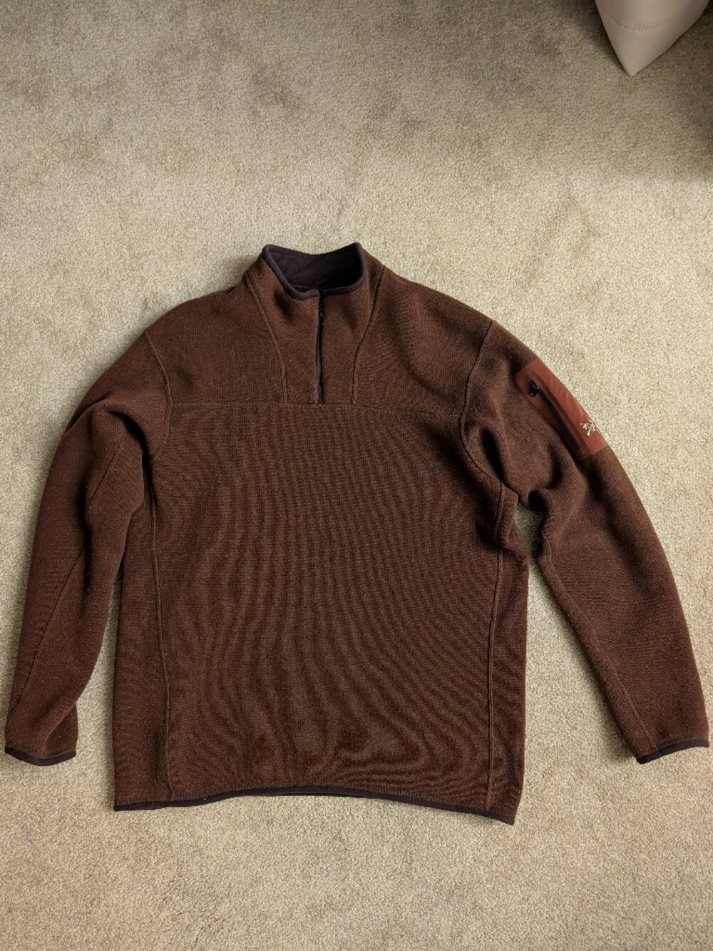 Arc'teryx Quarter-Zip Polartec Fleece Medium
